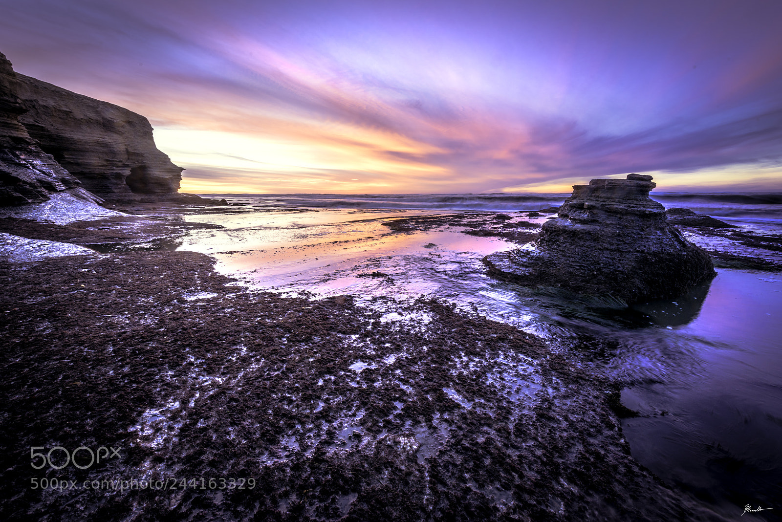 Nikon D810 sample photo. Sunset cliffs, san diego. photography
