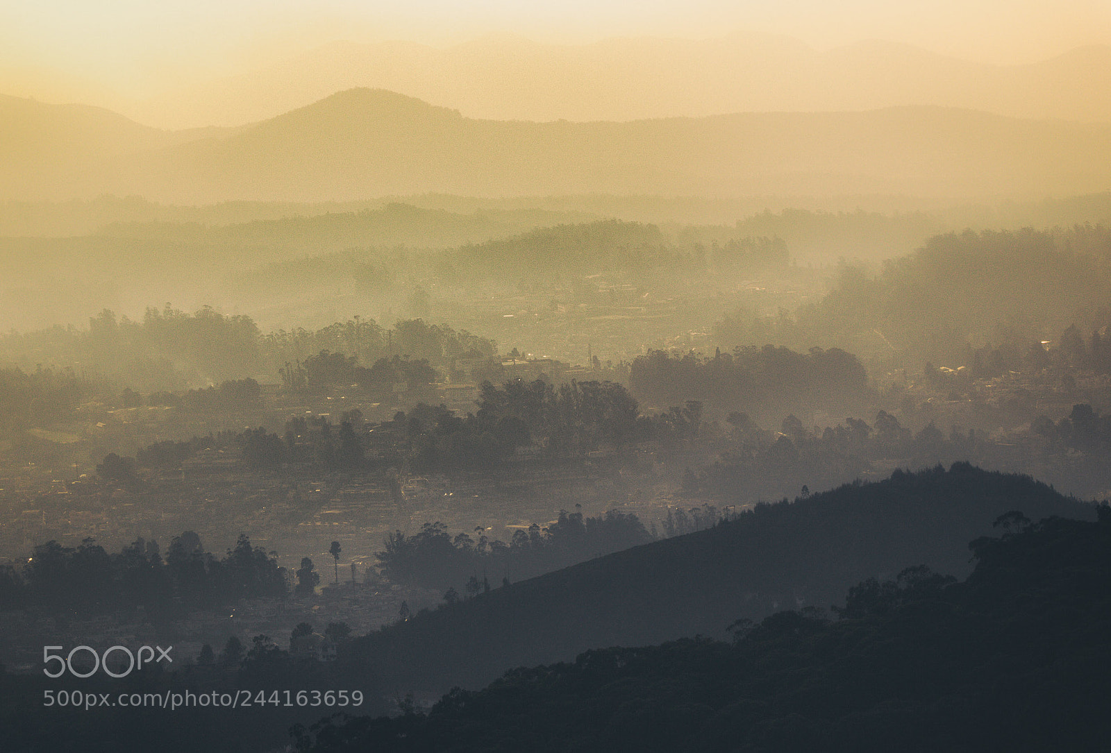 Canon EOS 550D (EOS Rebel T2i / EOS Kiss X4) sample photo. Sunset, ooty photography