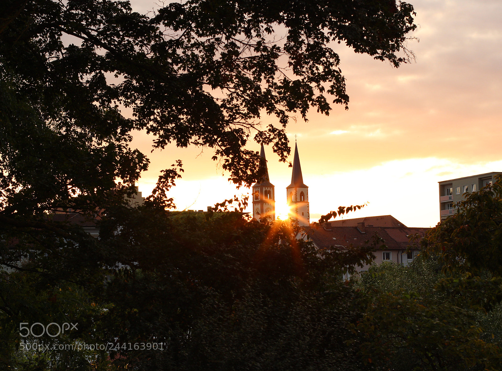 Canon EOS 100D (EOS Rebel SL1 / EOS Kiss X7) sample photo. Sunset in germany photography