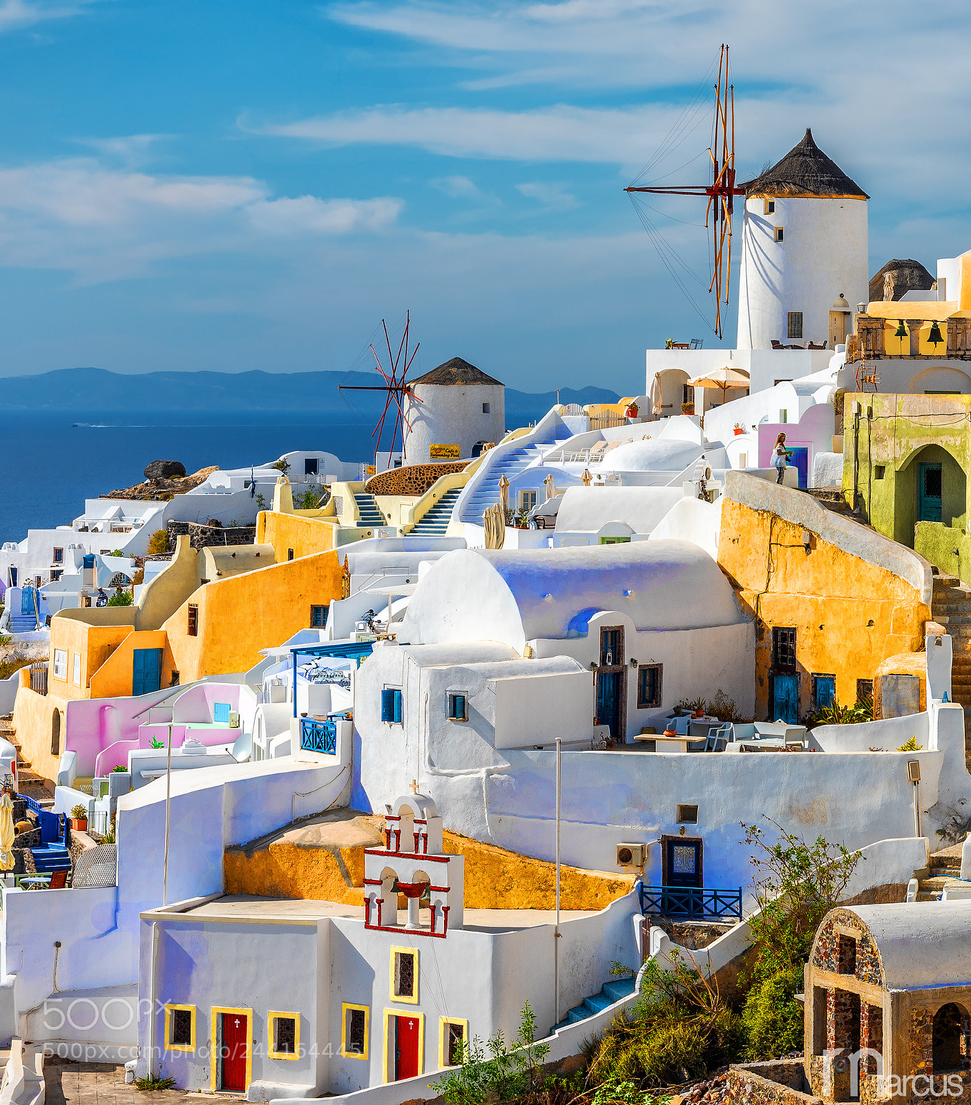 Nikon D810 sample photo. Pure santorini photography