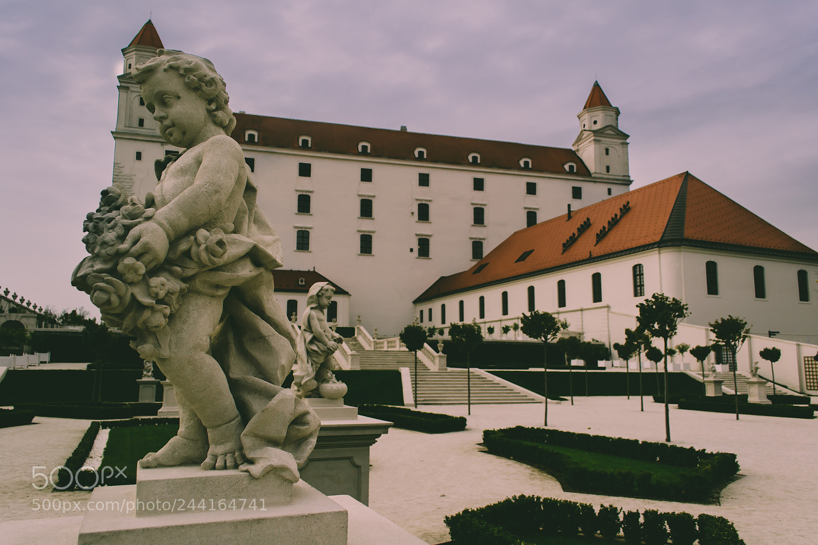 Nikon D3100 sample photo. Bratislava castle photography