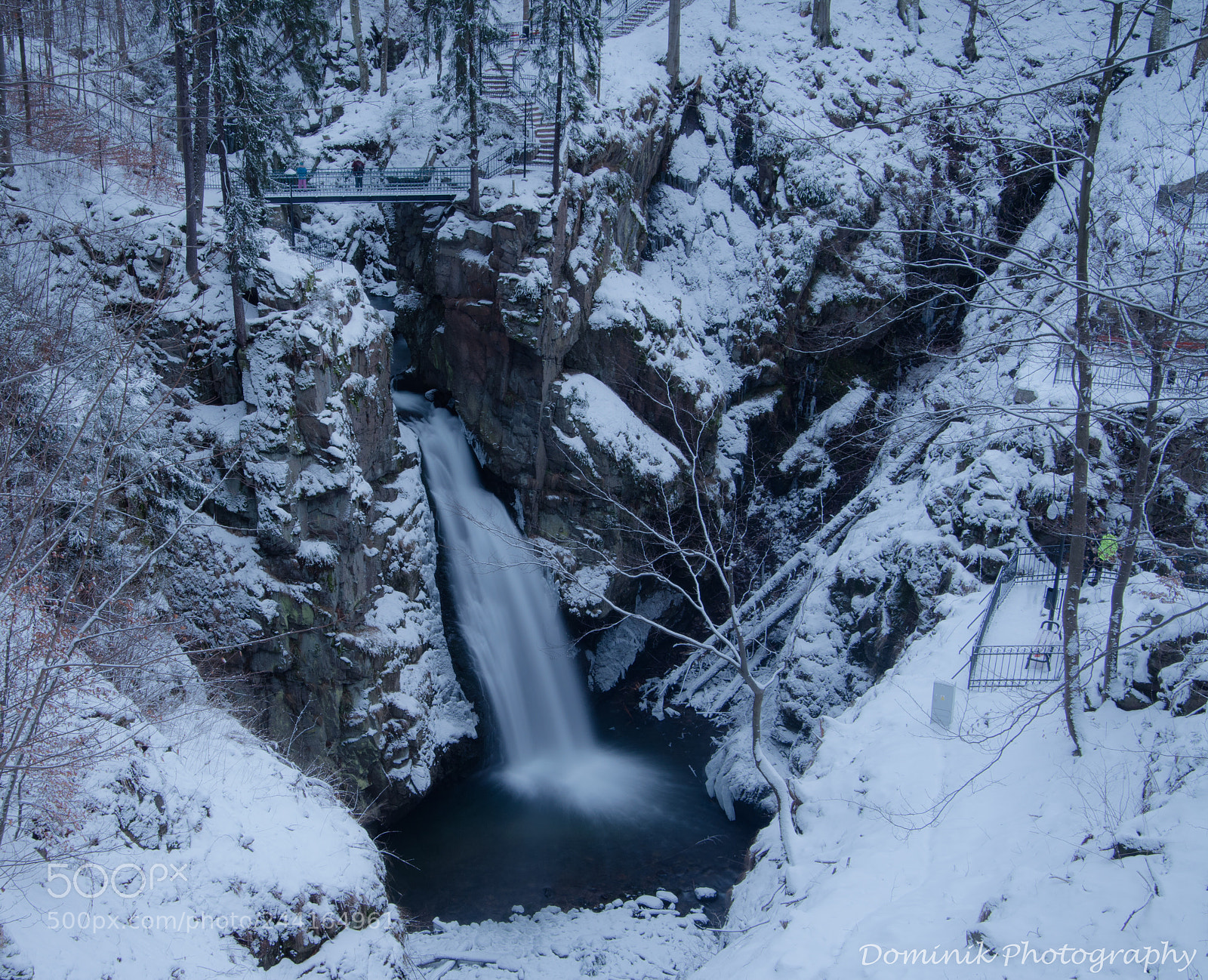 Pentax K-50 sample photo. Waterfall photography