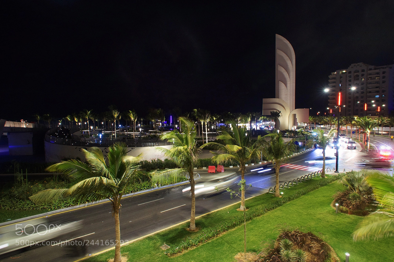 Canon PowerShot G7 X Mark II sample photo. Night shot at jeddah photography