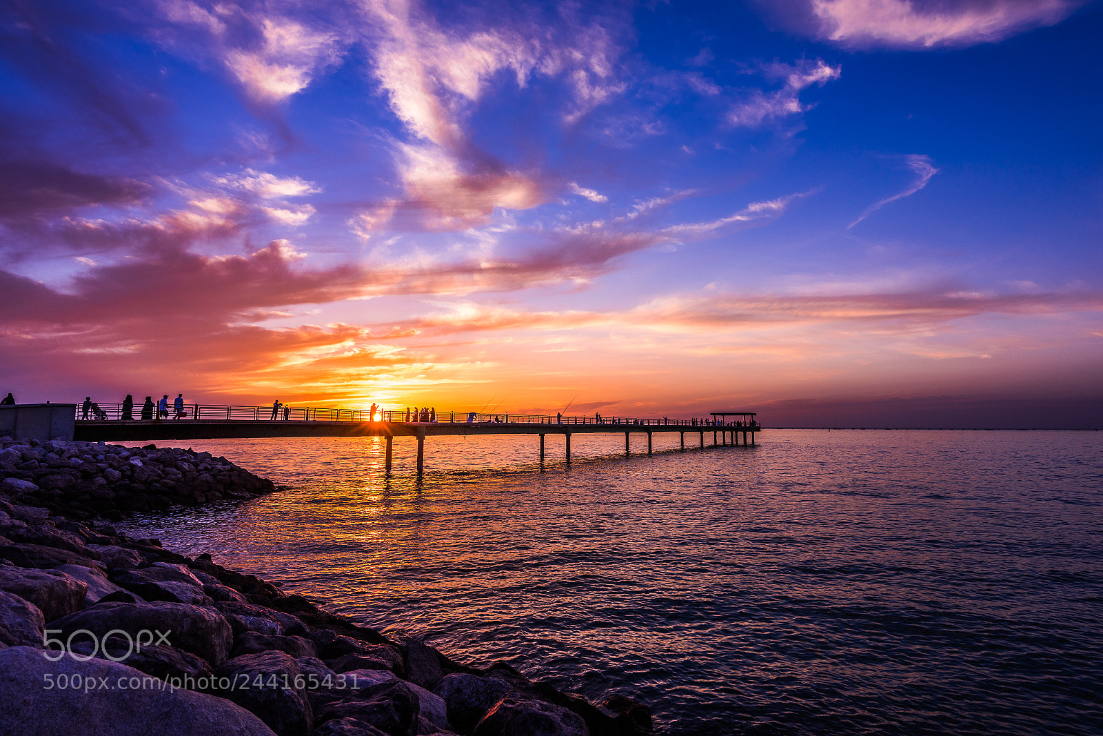 Nikon D810 sample photo. Sunset in kuwait photography