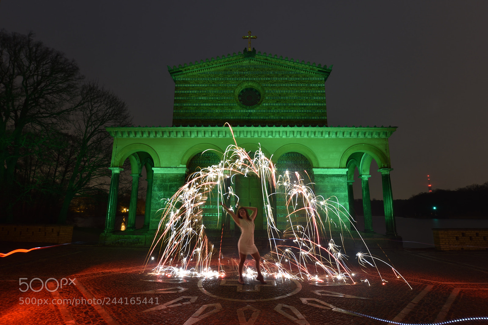Nikon D7200 sample photo. Green fire photography