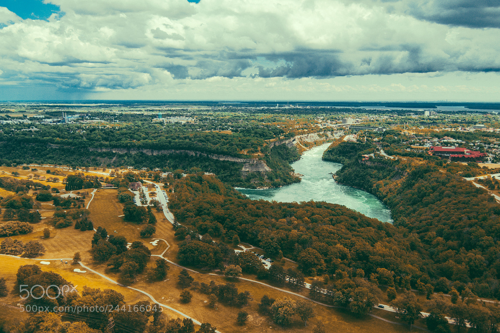 Nikon D3100 sample photo. Niagara falls from above photography