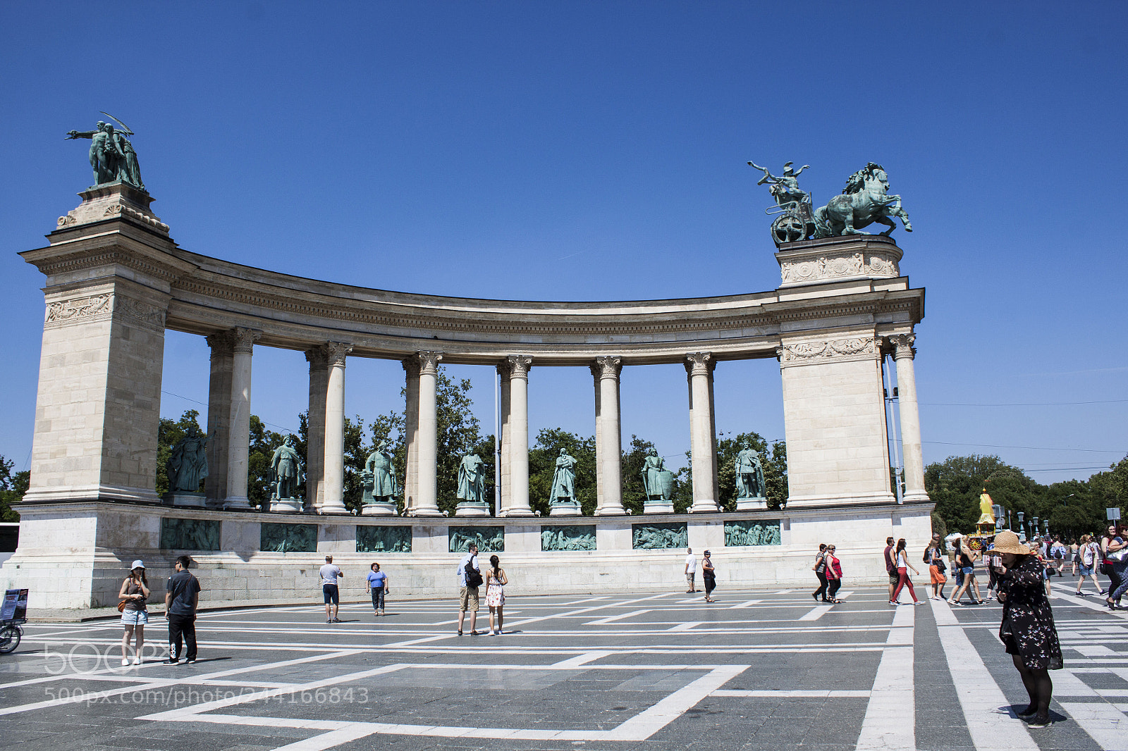 Canon EOS 500D (EOS Rebel T1i / EOS Kiss X3) sample photo. Heroes square in budapest photography