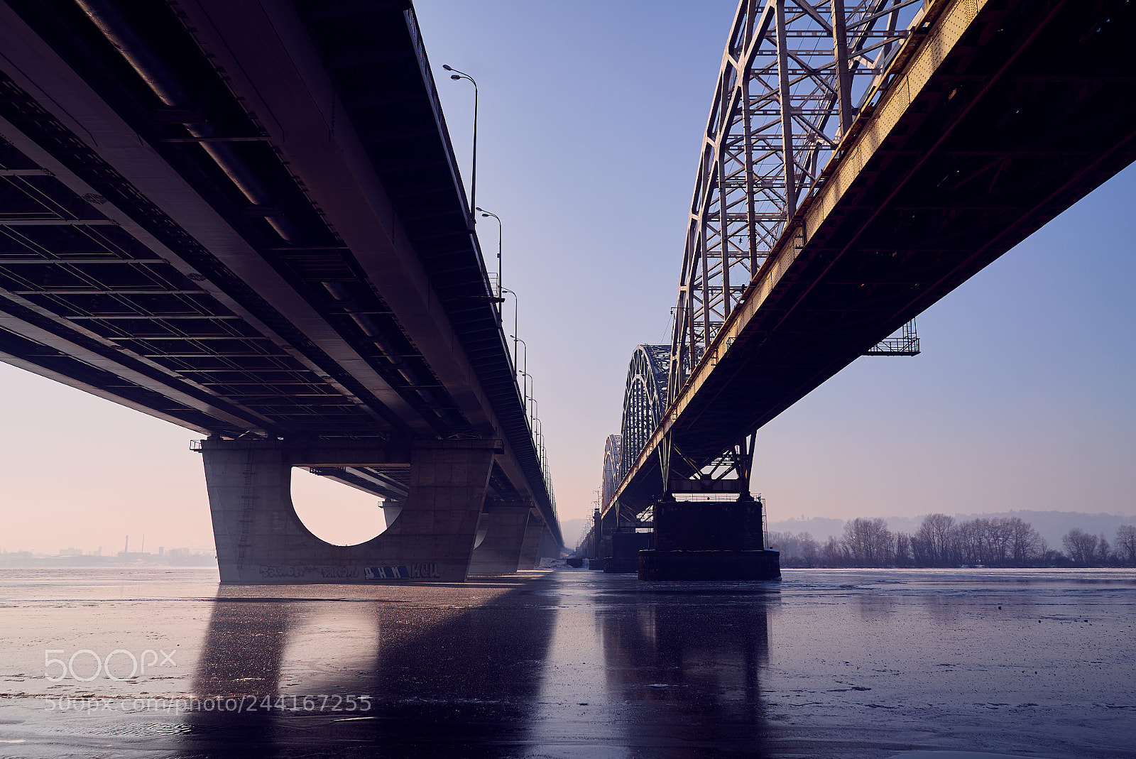 Sony a7S sample photo. Under the bridge photography