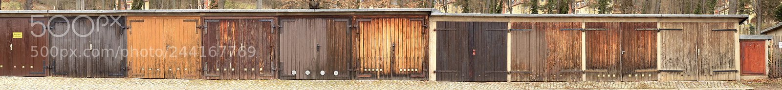 Canon EOS 60D sample photo. Panorama garage photography