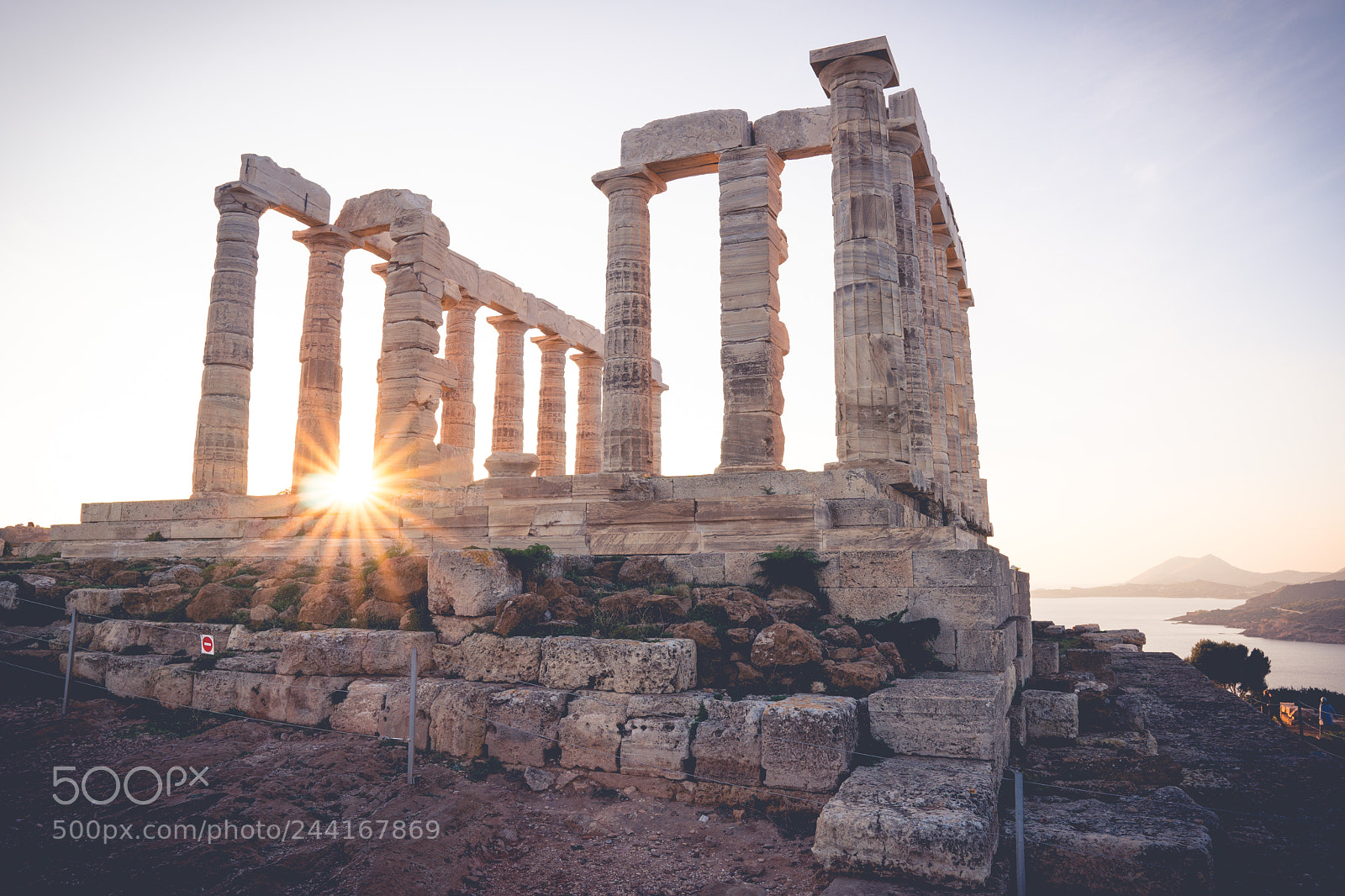 Sony a6300 sample photo. Temple of poseidon photography
