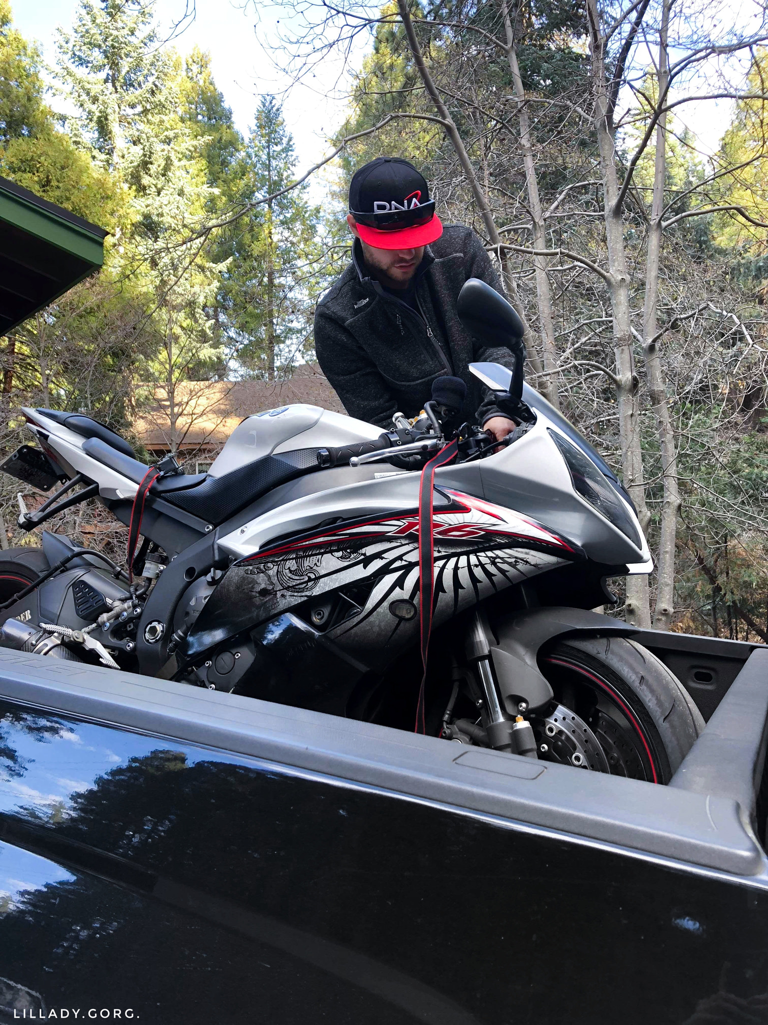 Buckle in, Time for the ride to come home. The bike and track life.