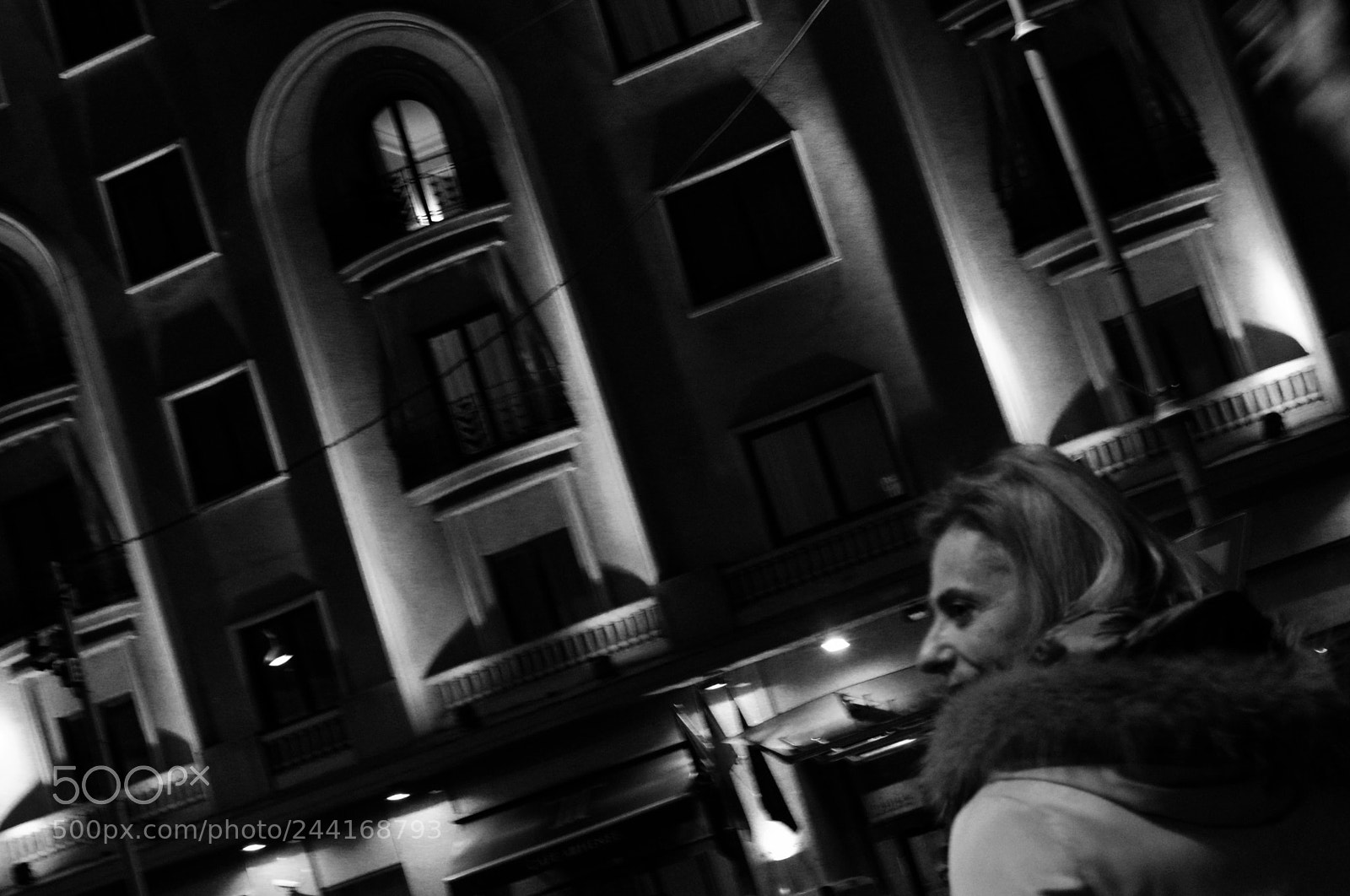 Nikon D3200 sample photo. Night walk photography