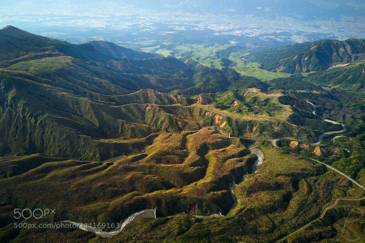 DJI FC220 sample photo. Volcanic creation photography