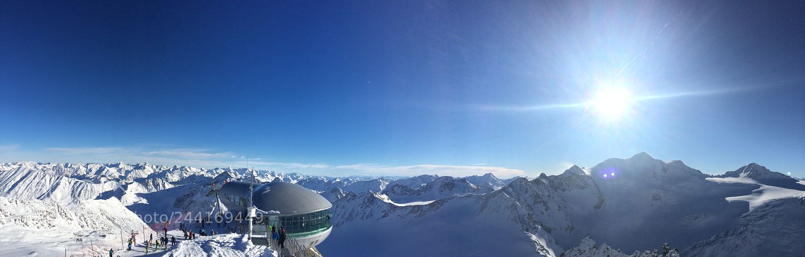 Apple iPhone 5s sample photo. Alps view from top photography