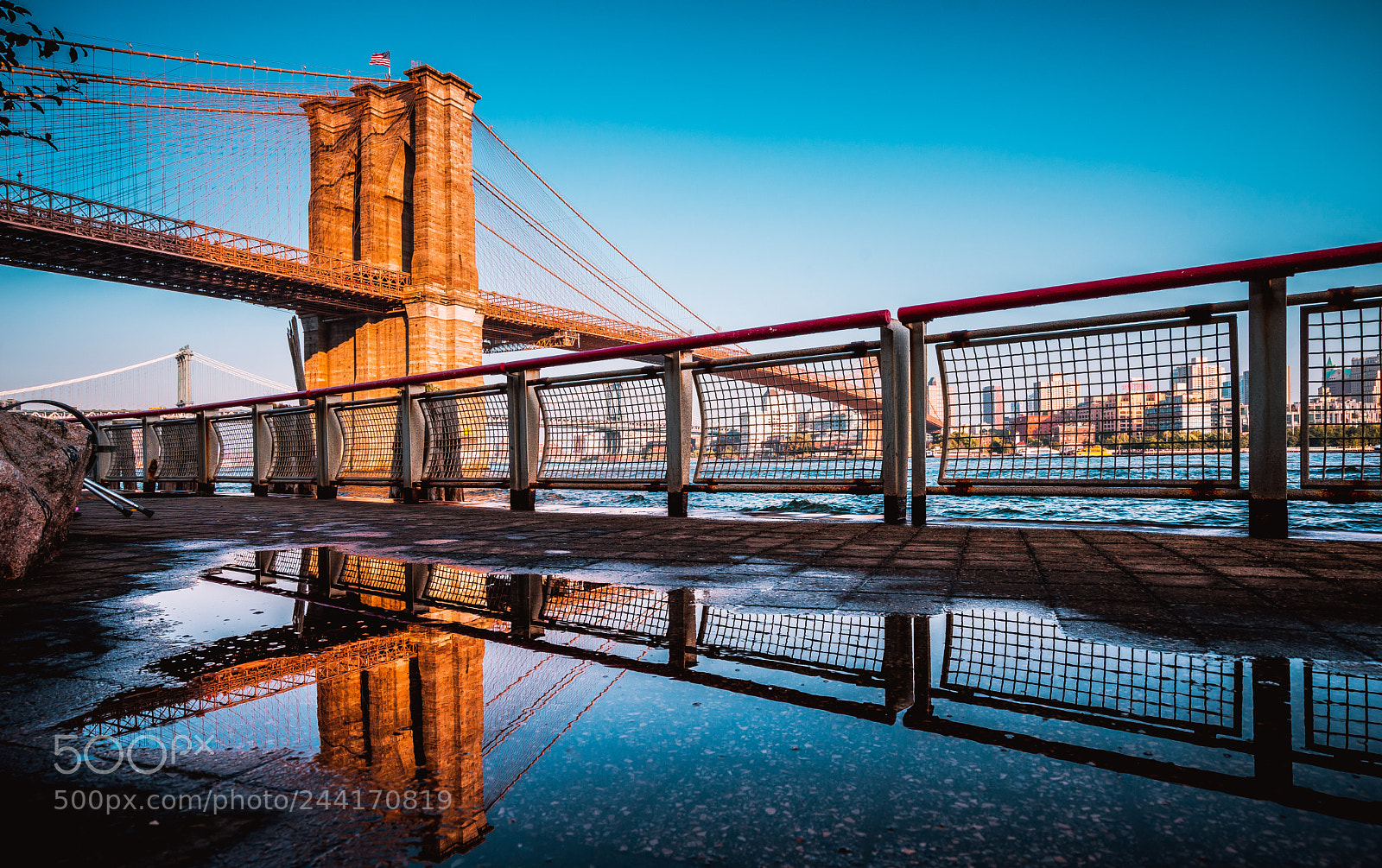 Sony a7 II sample photo. Brooklyn bridge photography