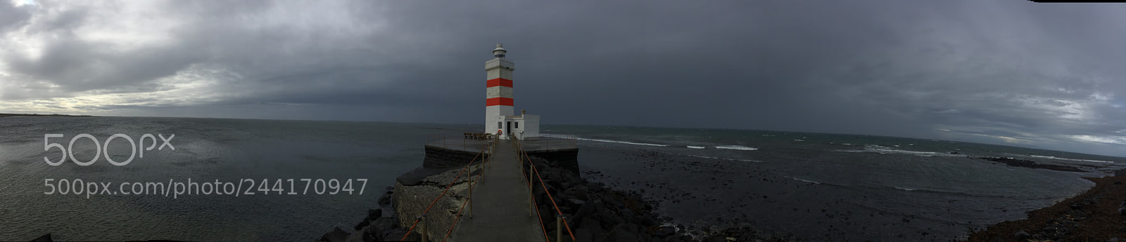 Apple iPhone 6 Plus sample photo. Icelandic lighthouse looking west photography