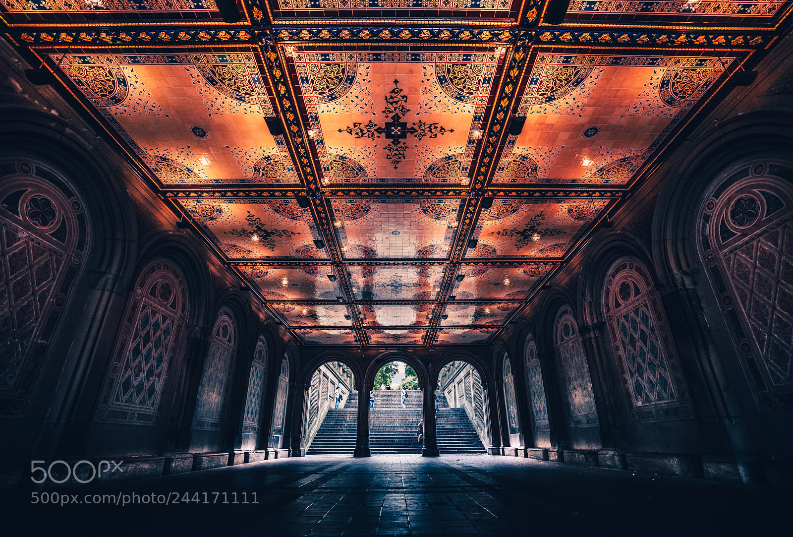 Sony a7 II sample photo. Bethesda terrace - central photography