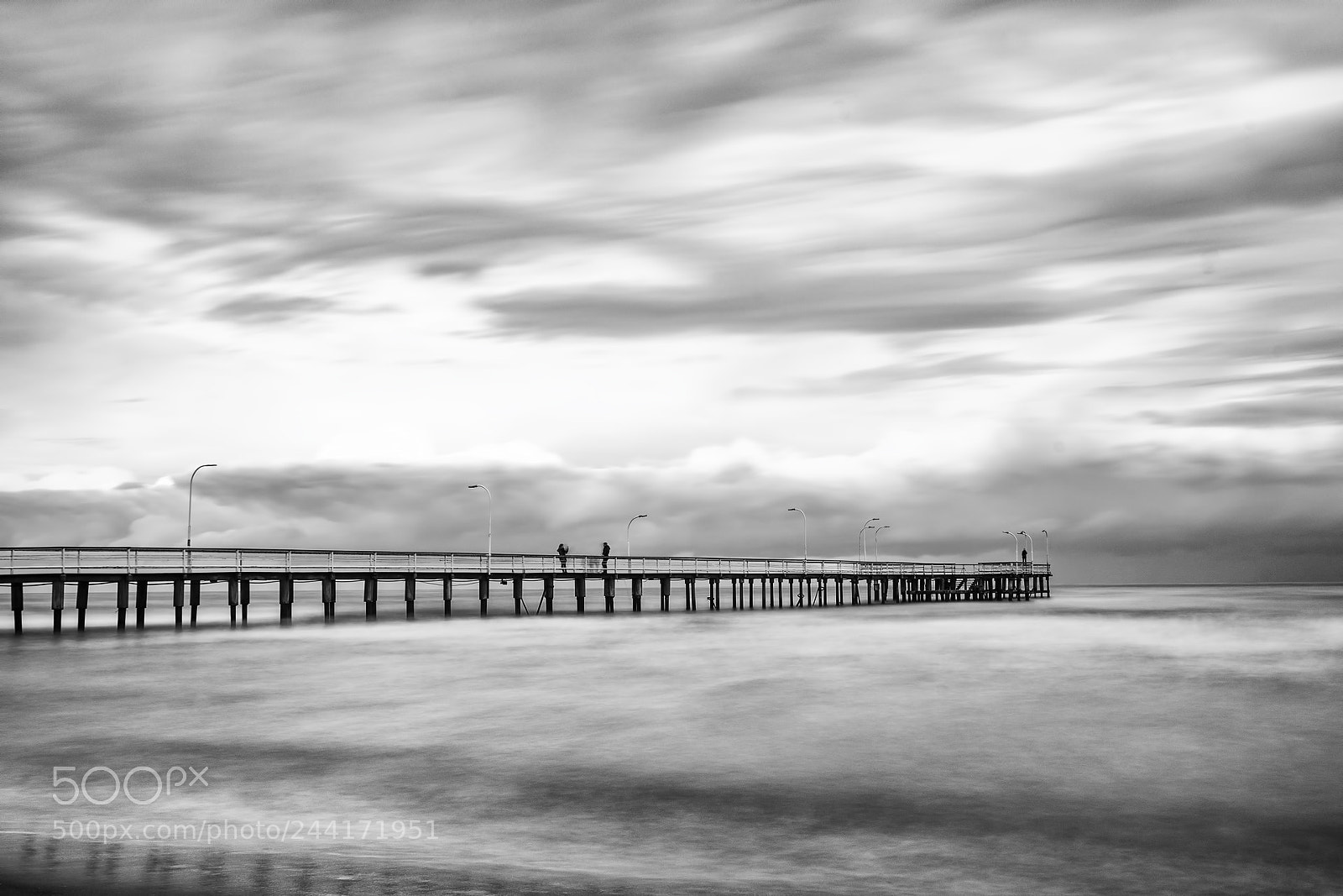 Nikon D500 sample photo. Pier and the sky photography