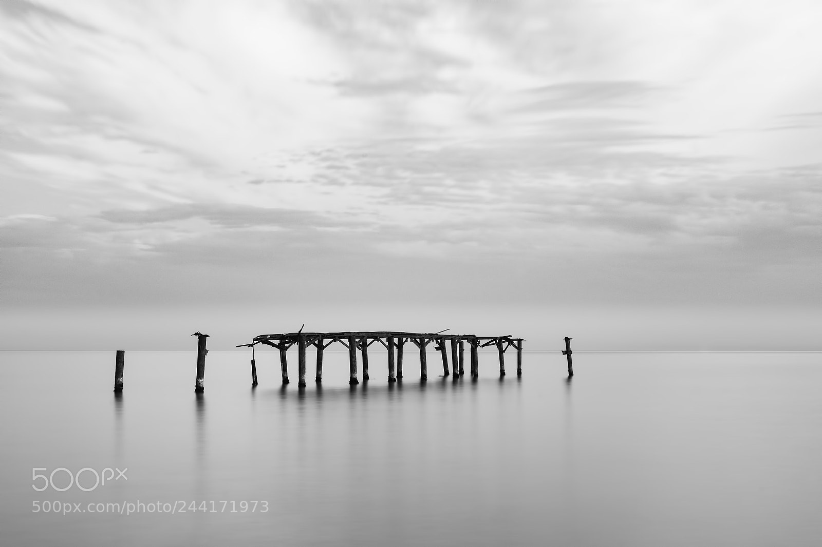 Nikon D500 sample photo. Old pier photography