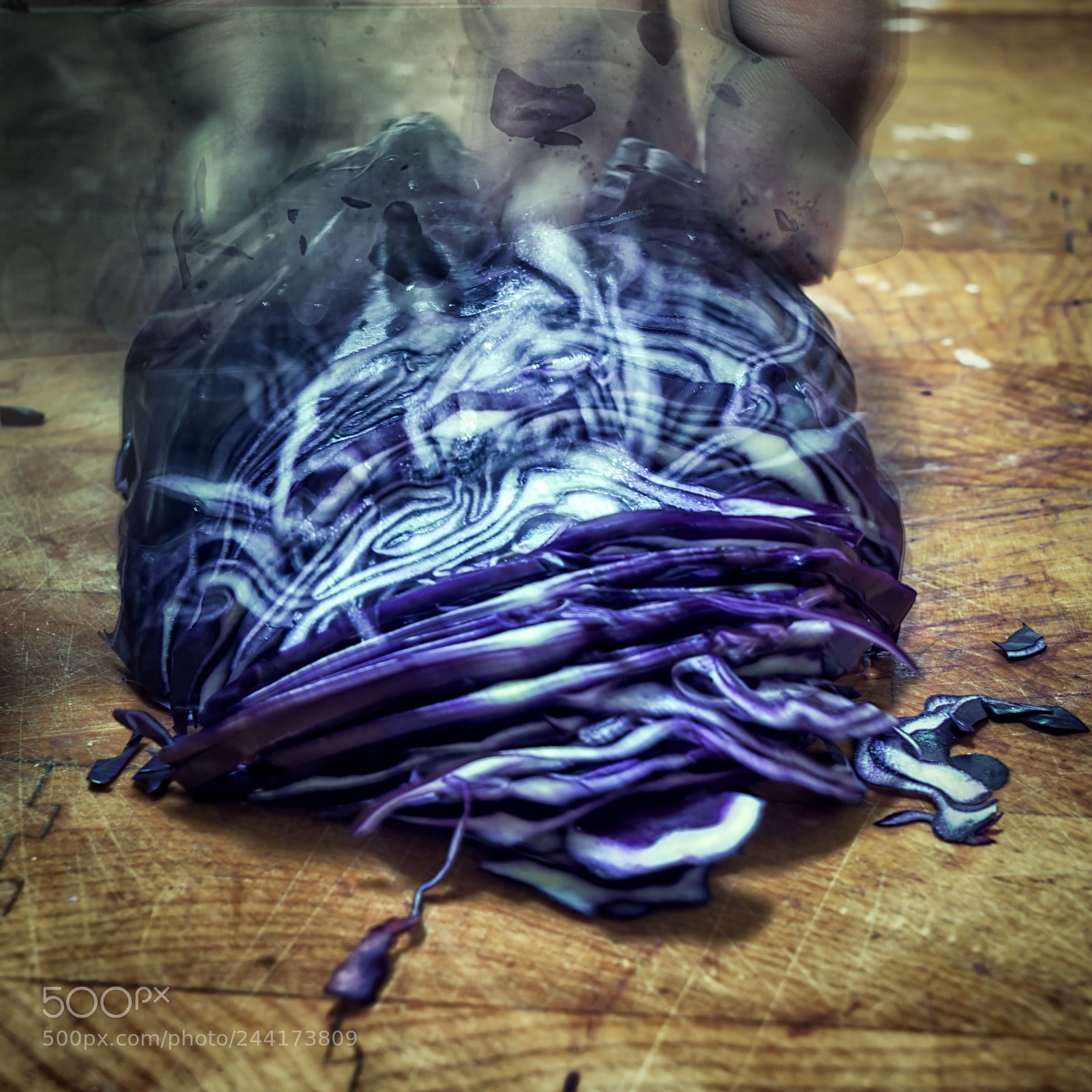 Sony a7R II sample photo. Chopping #1 - cabbage photography