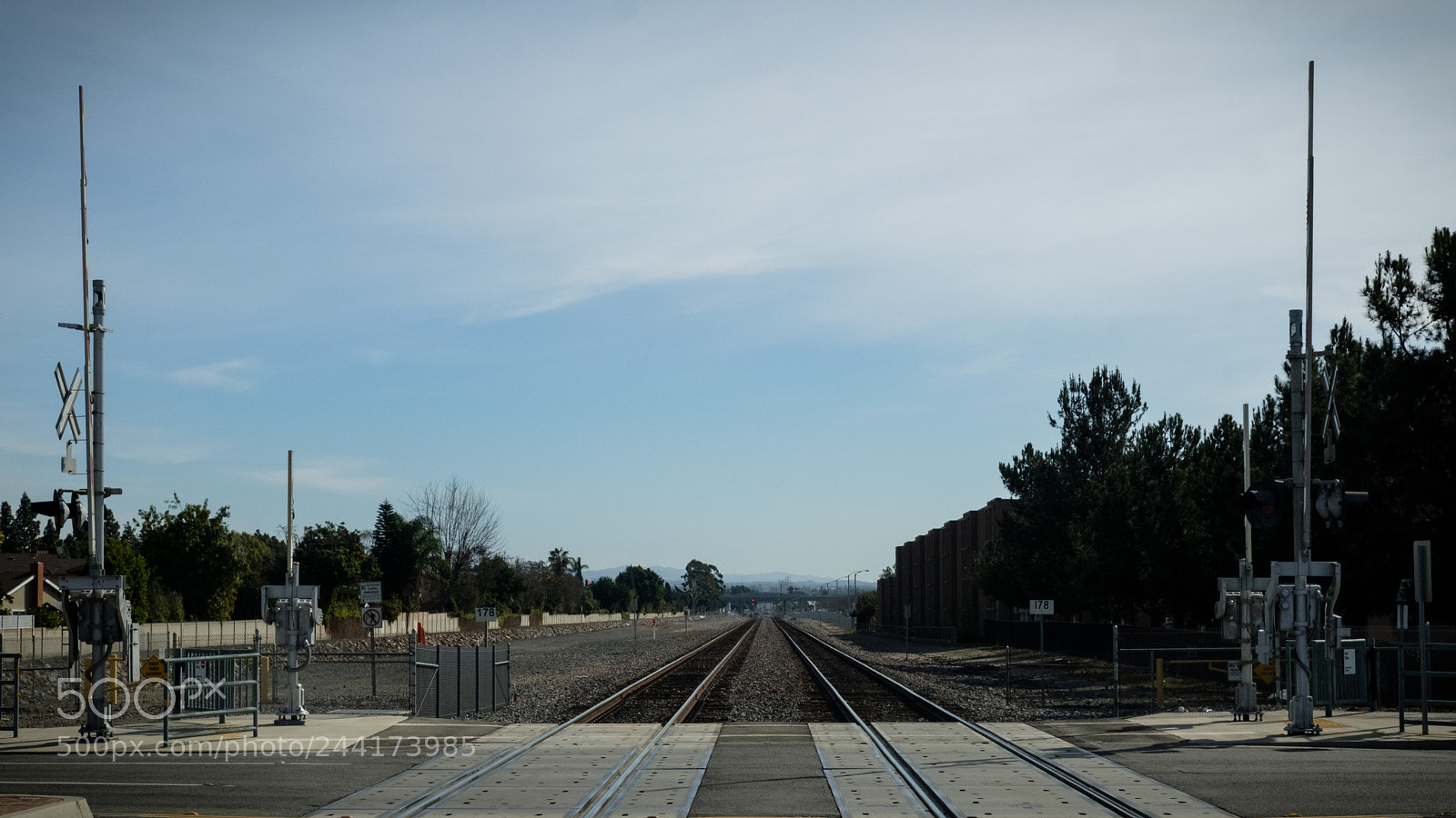 Fujifilm X-T2 sample photo. Train tracks photography