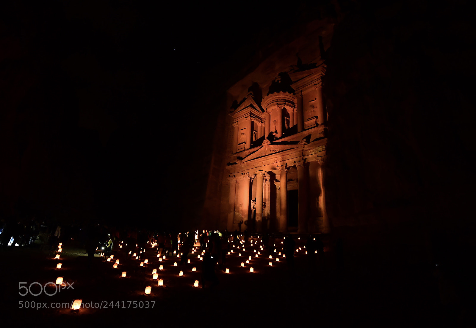 Nikon D5 sample photo. Night petra in southern photography