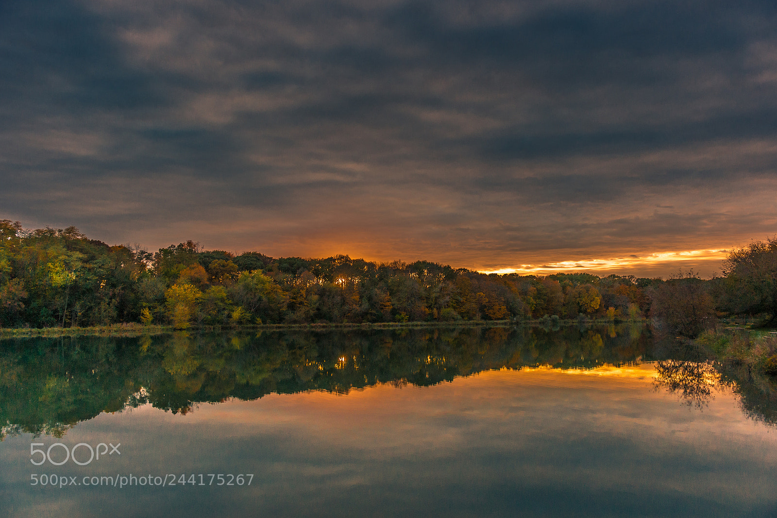 Sony Alpha DSLR-A900 sample photo. Sunset at the lake photography