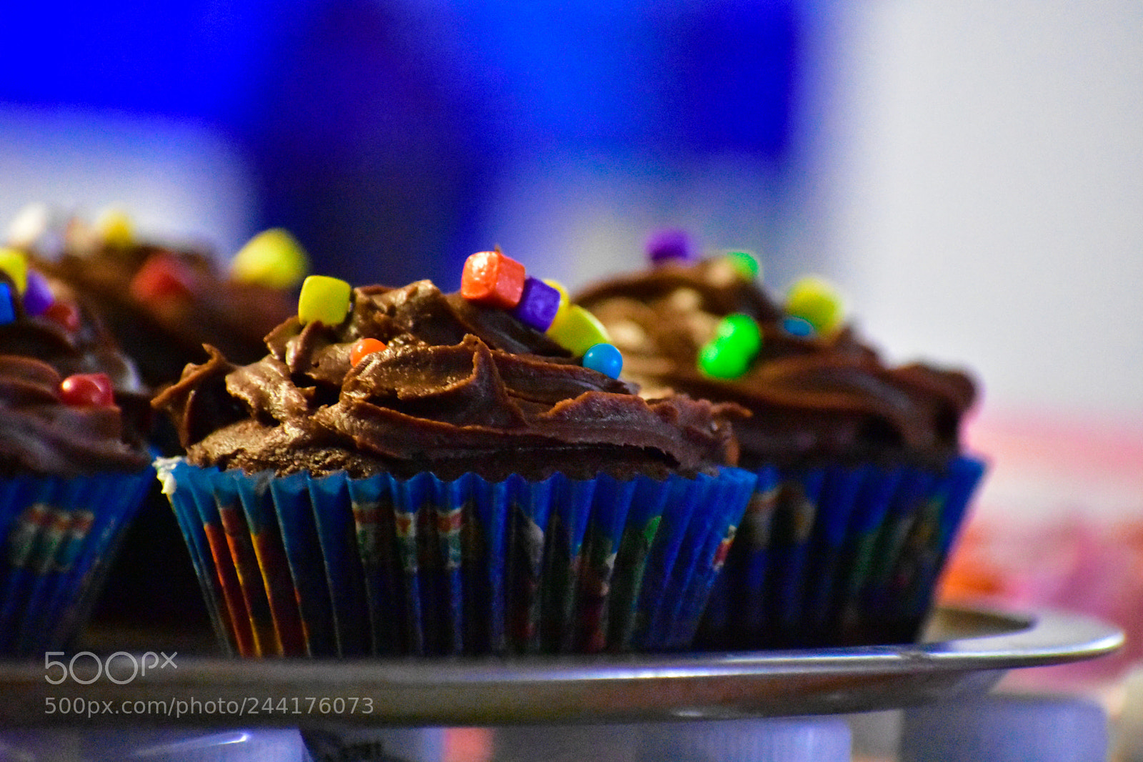 Nikon D3400 sample photo. Cupcake photography