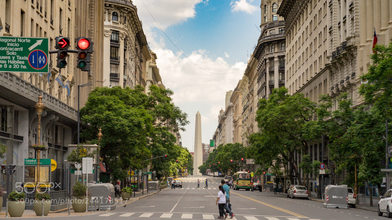 Sony a7 II sample photo. Obelisk of buenos aires photography