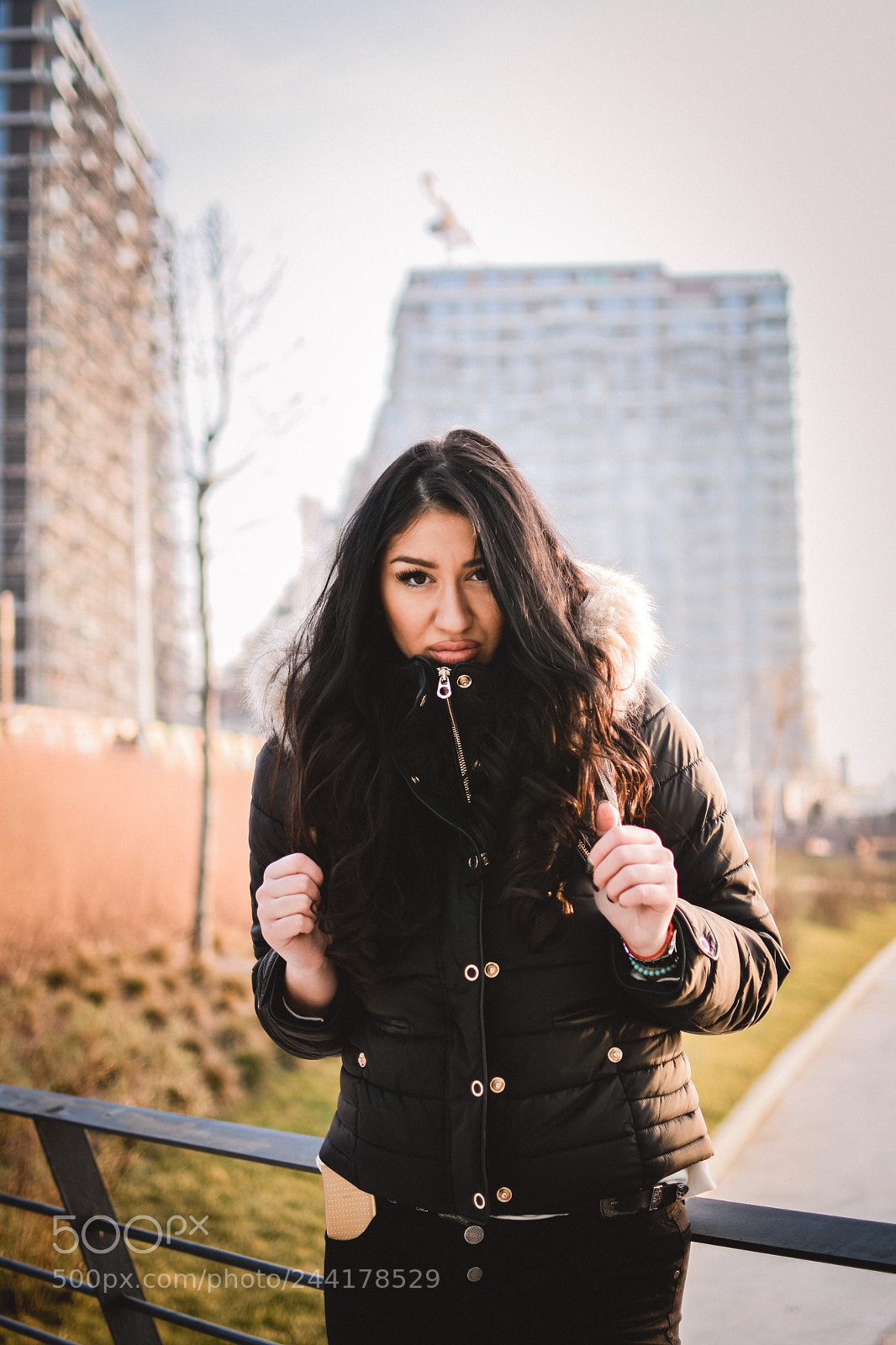 Nikon D7200 sample photo. Milica is freezing photography