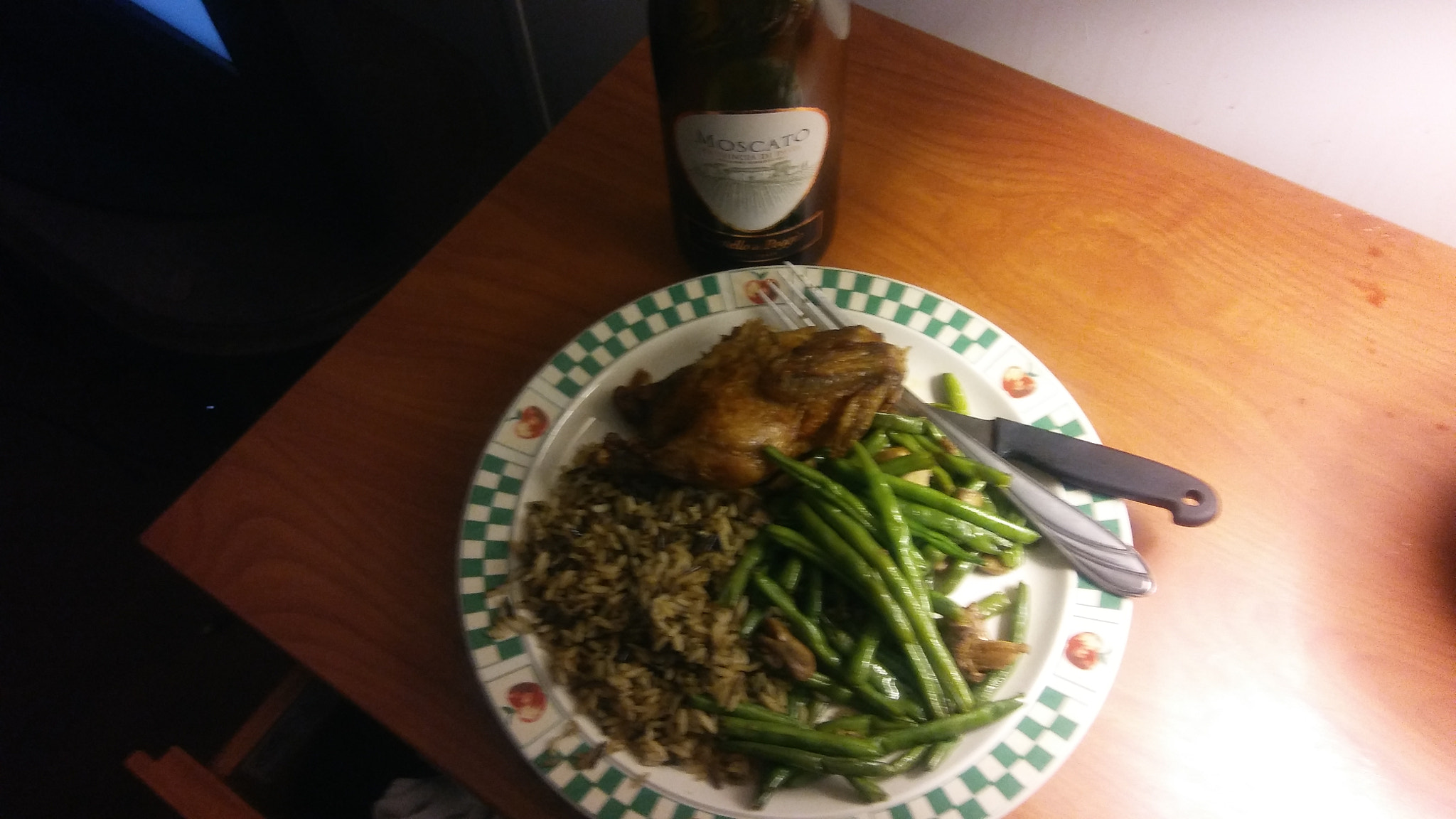 LG STYLO 2 sample photo. Dinner & wine photography