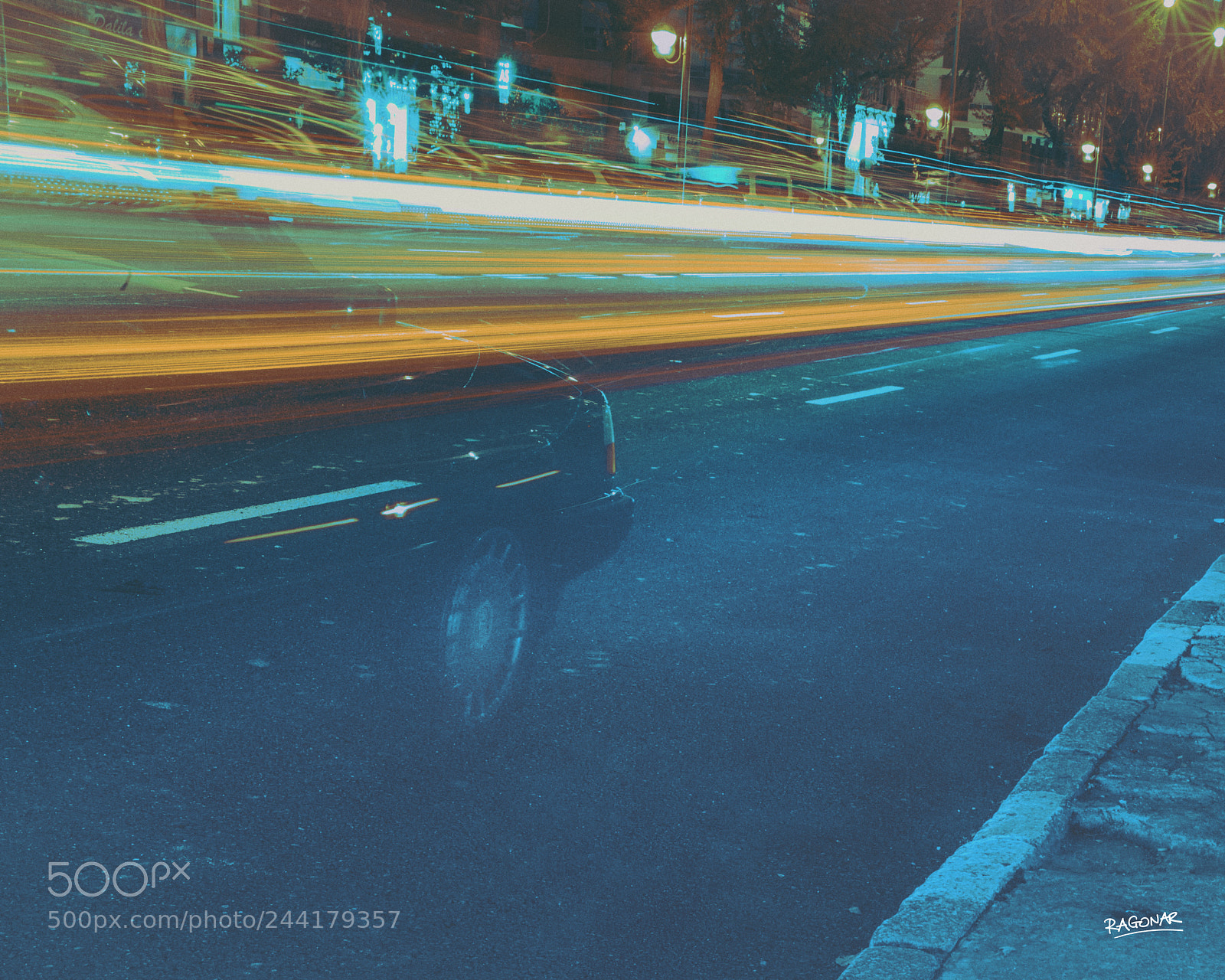 Canon EOS-1D X Mark II sample photo. Long exposure street.jpg photography