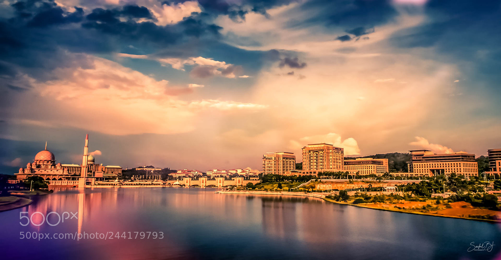 Nikon D90 sample photo. Putrajaya lake photography