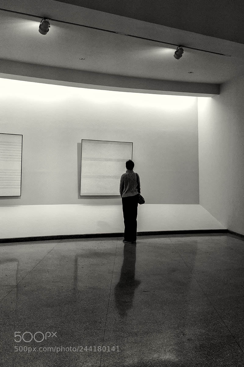 Fujifilm X100T sample photo. Agnes martin at the photography