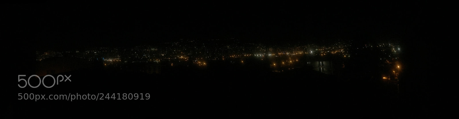 Apple iPhone 6 sample photo. Medellin at night photography