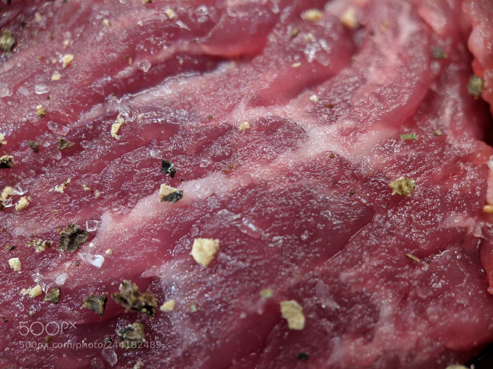 Google Pixel 2 XL sample photo. Macro shot of sirloin photography