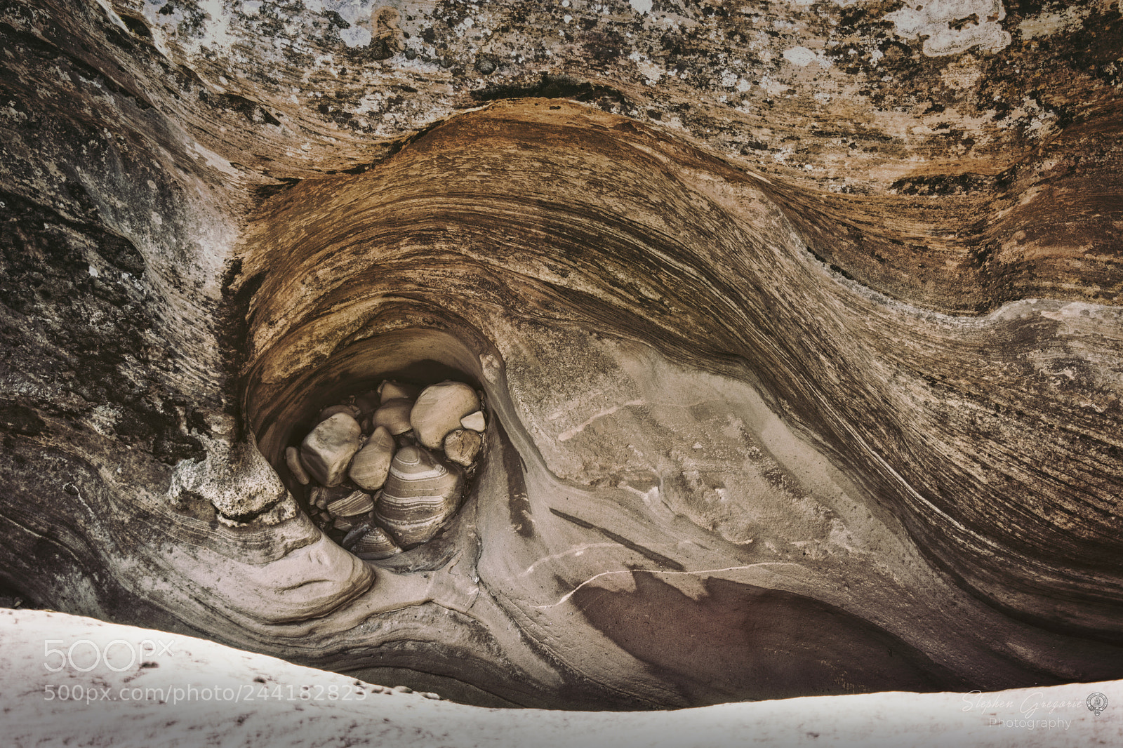 Nikon D7100 sample photo. Fluid rocks photography