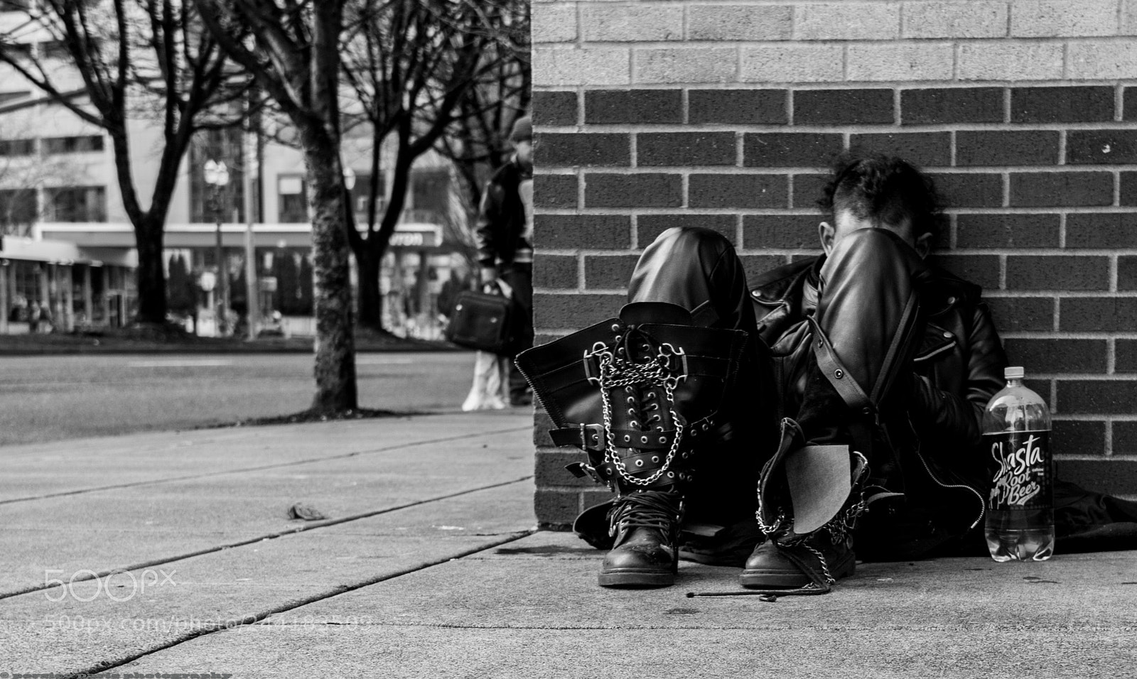 Nikon D810 sample photo. Street leather photography