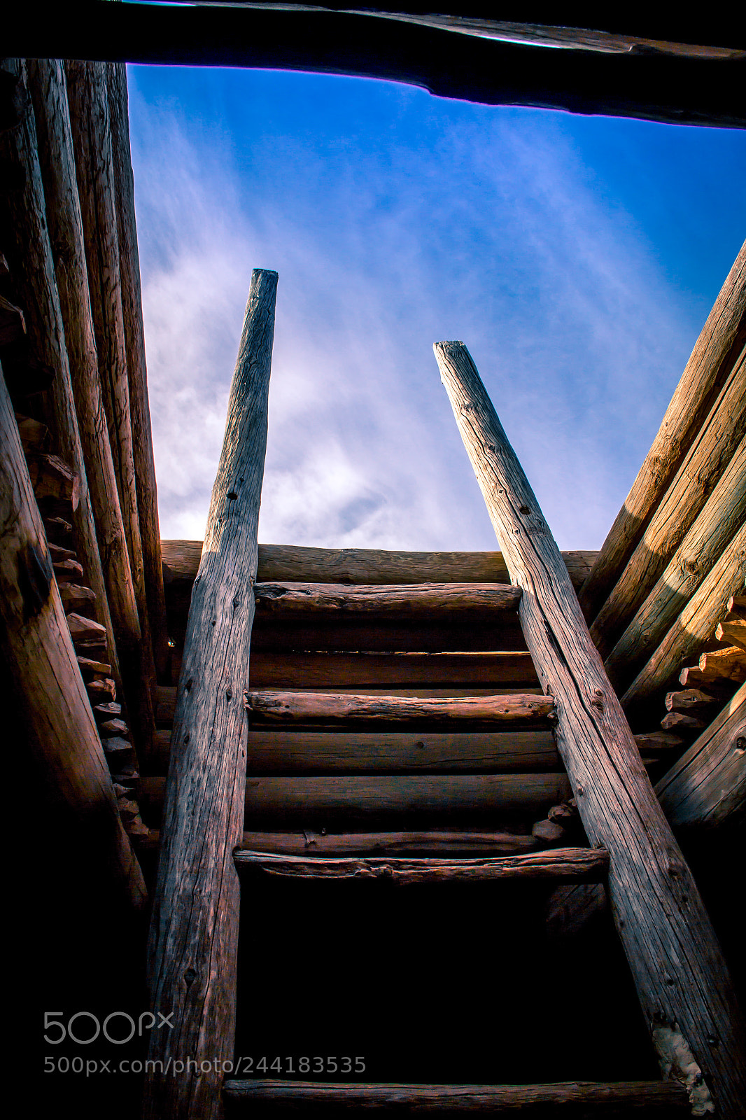 Canon EOS 60D sample photo. Kiva ladder photography