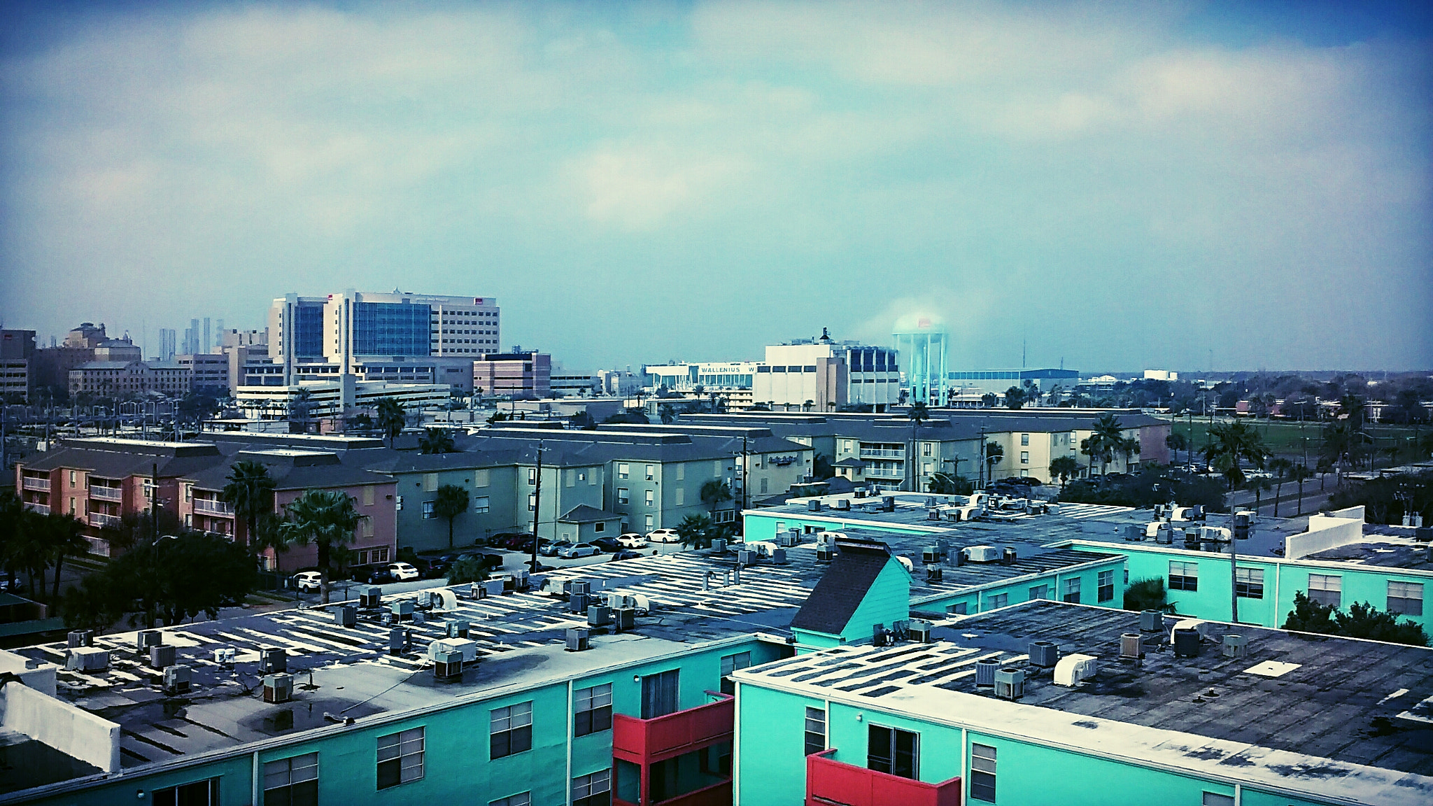 LG LEON 4G LTE sample photo. Roof tops photography