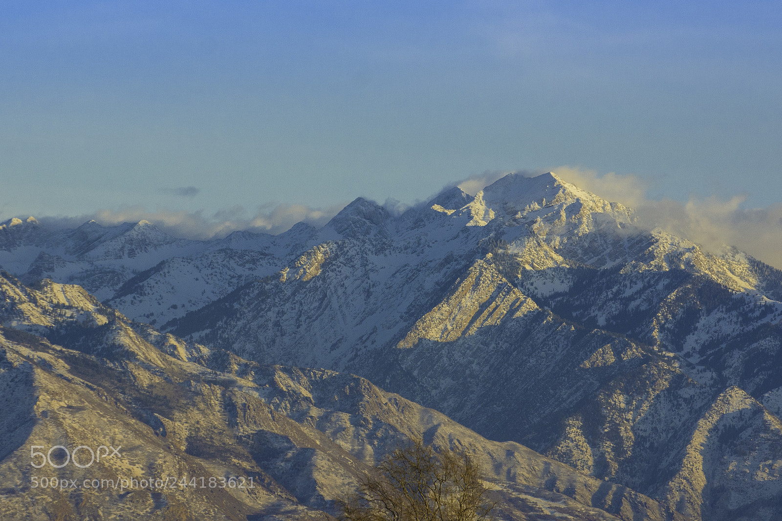Nikon D7100 sample photo. Wind blowing snow on photography