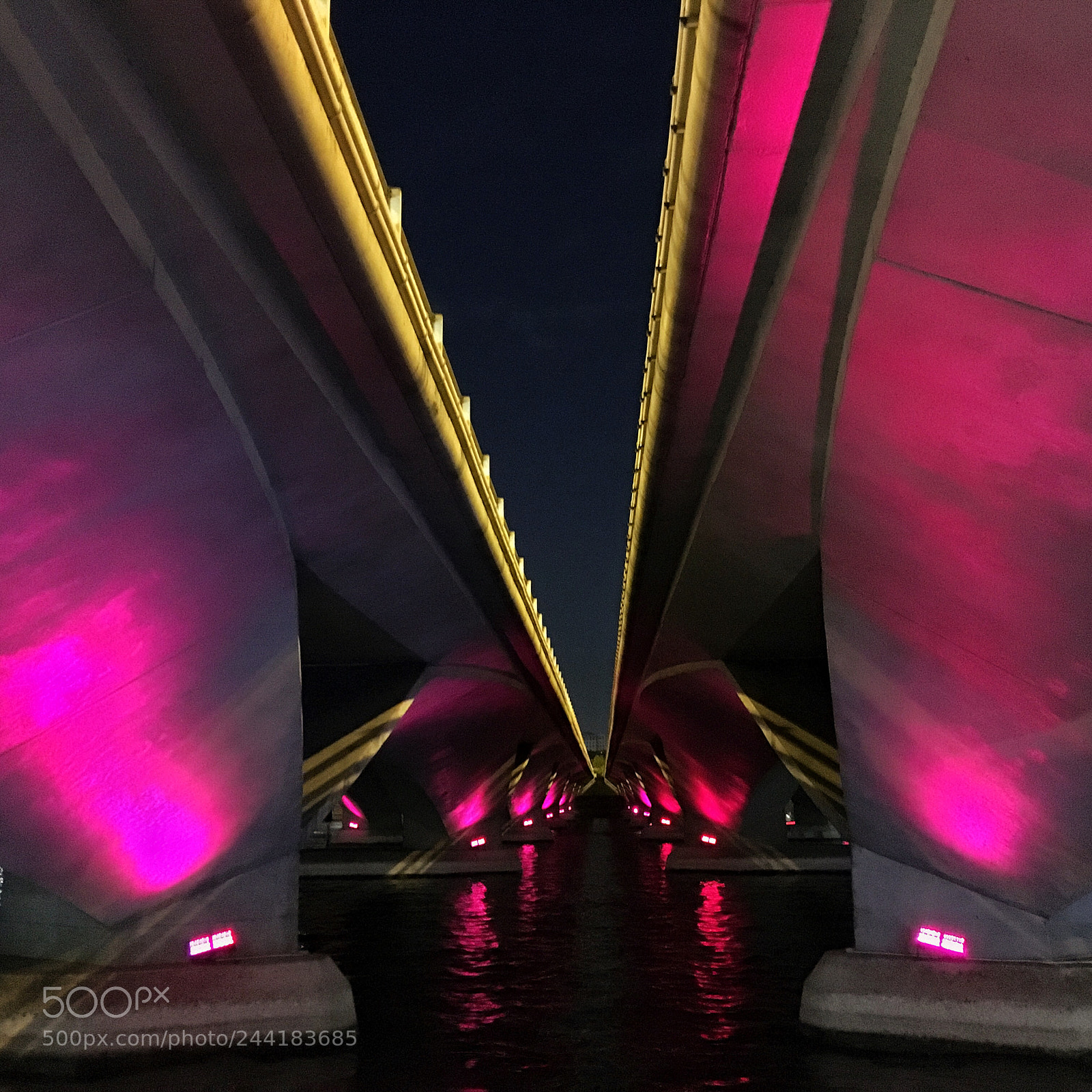 Apple iPhone 6s Plus sample photo. Jubilee bridge @ marina bay photography