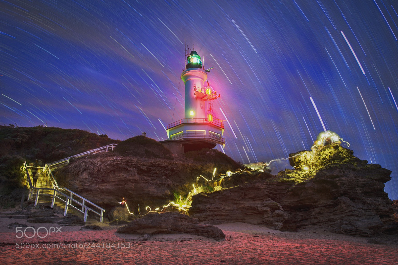 Nikon D800 sample photo. Point lonsdale lighthouse photography
