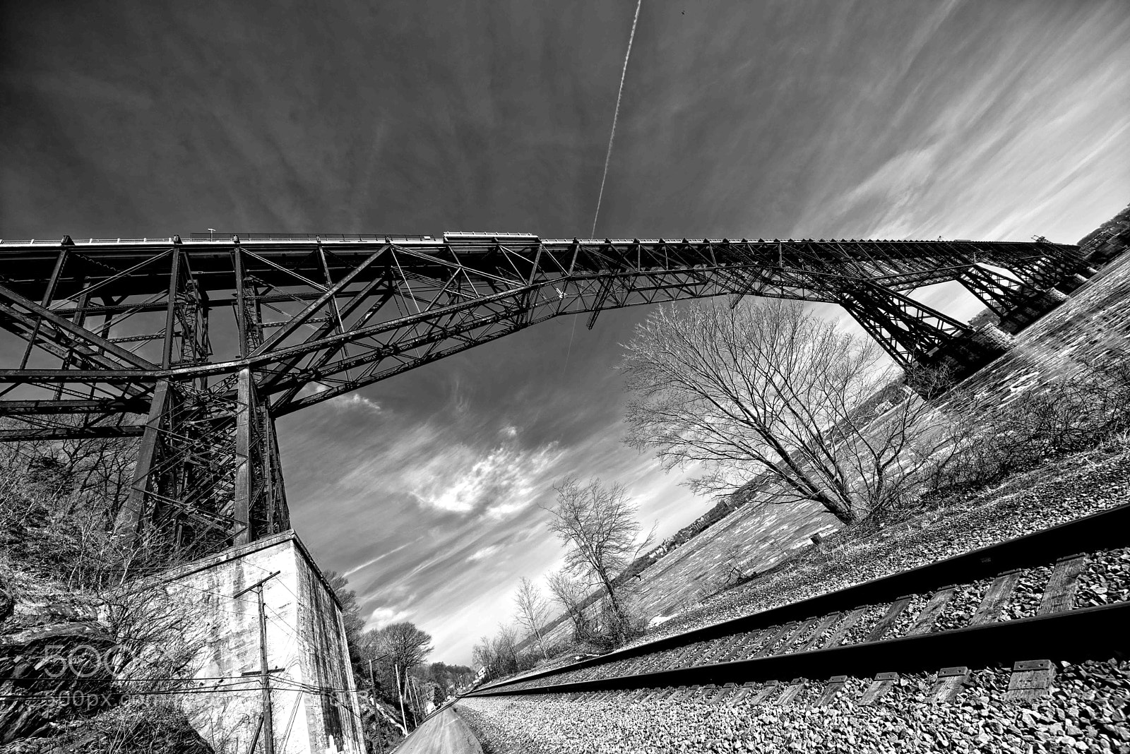 Nikon D810 sample photo. Poughkeepsie bridge photography