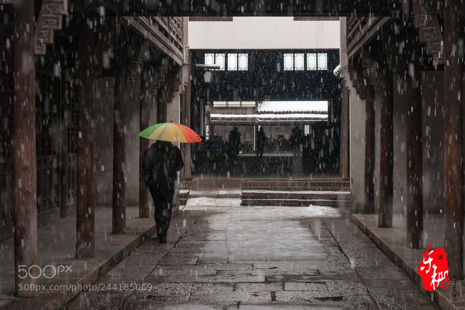 Nikon D90 sample photo. Chinese acent water town photography