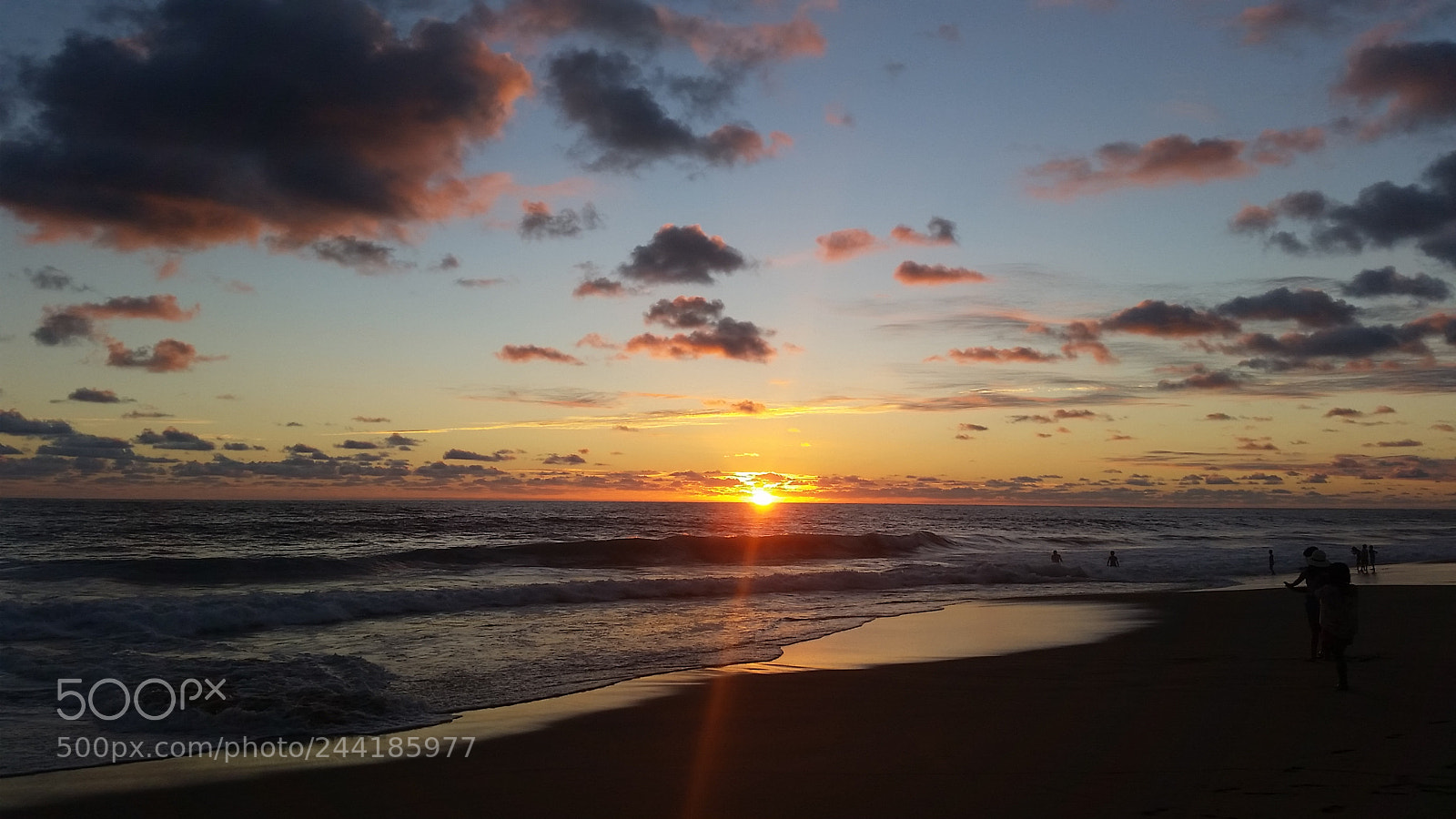 Samsung Galaxy S5 sample photo. Sunset acapulco photography
