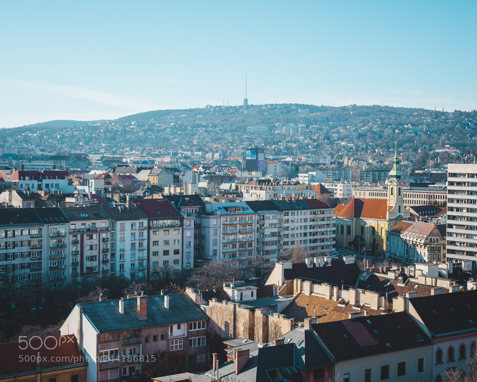 Nikon D810 sample photo. Buda cityscape photography