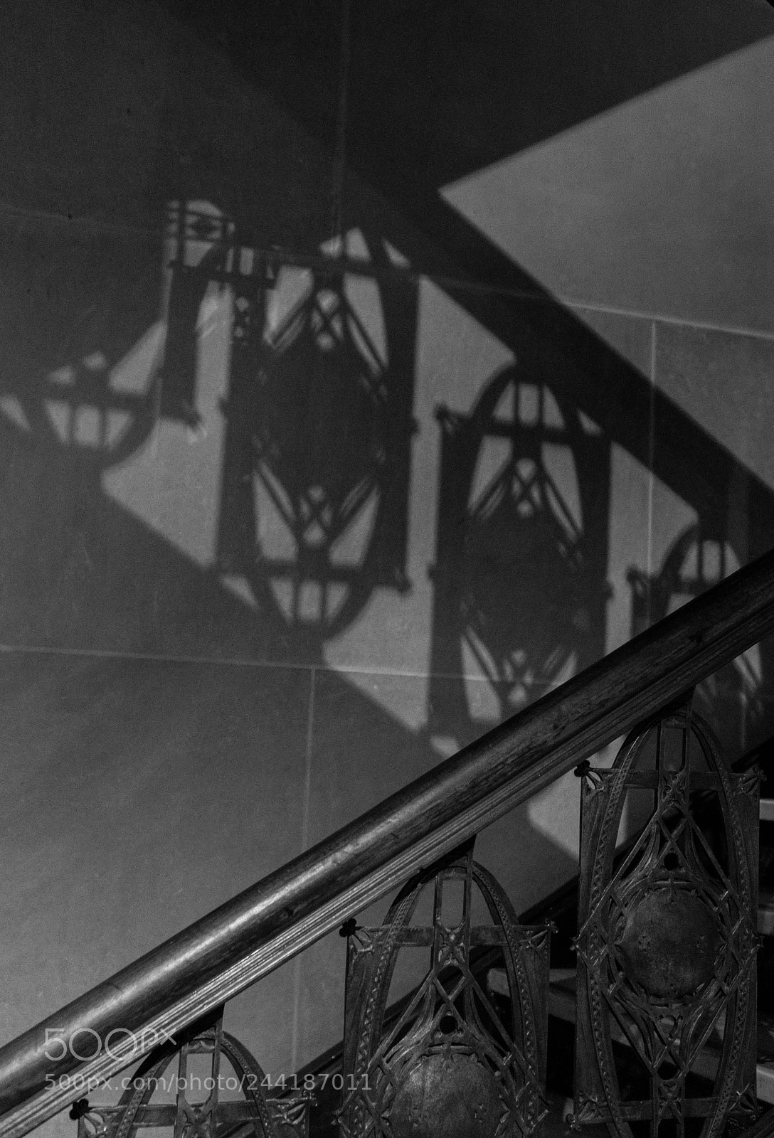Nikon D90 sample photo. Staircase shadows photography