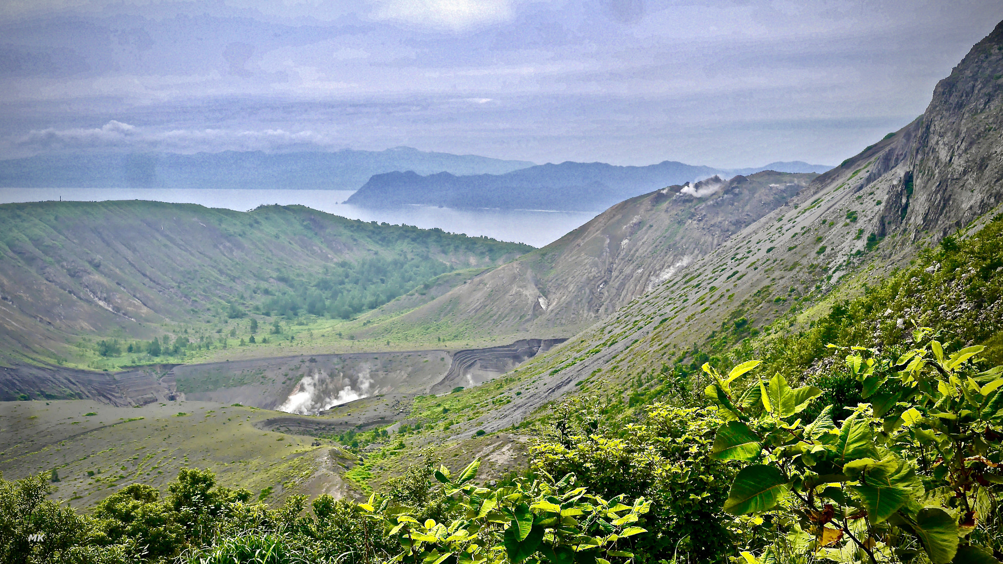 Panasonic Lumix DMC-GF6 sample photo. Mount usu, hokkaido. photography
