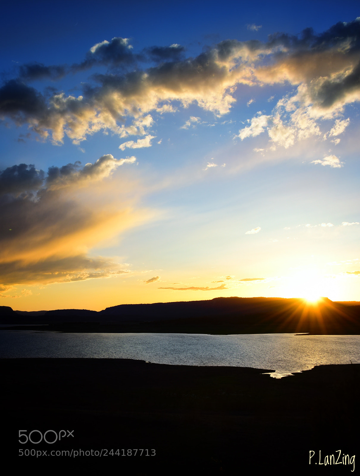 Nikon D810 sample photo. Heron lake, last light photography